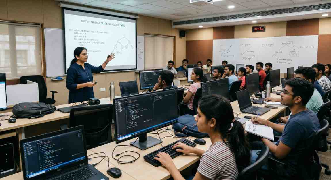 Technical training session at college